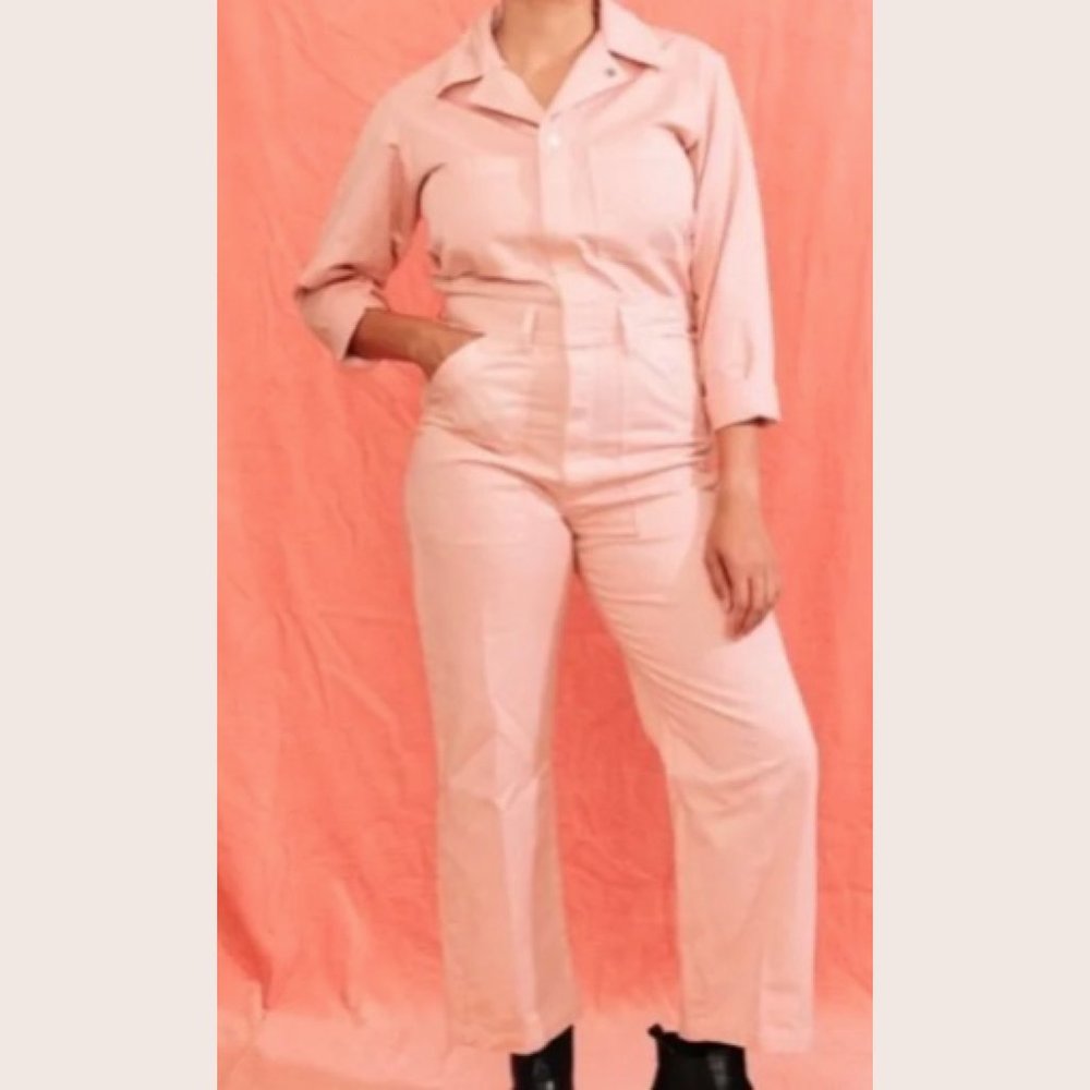 BIG BUD PRESS XL EVERYDAY JUMPSUIT Dusty Rose Pink